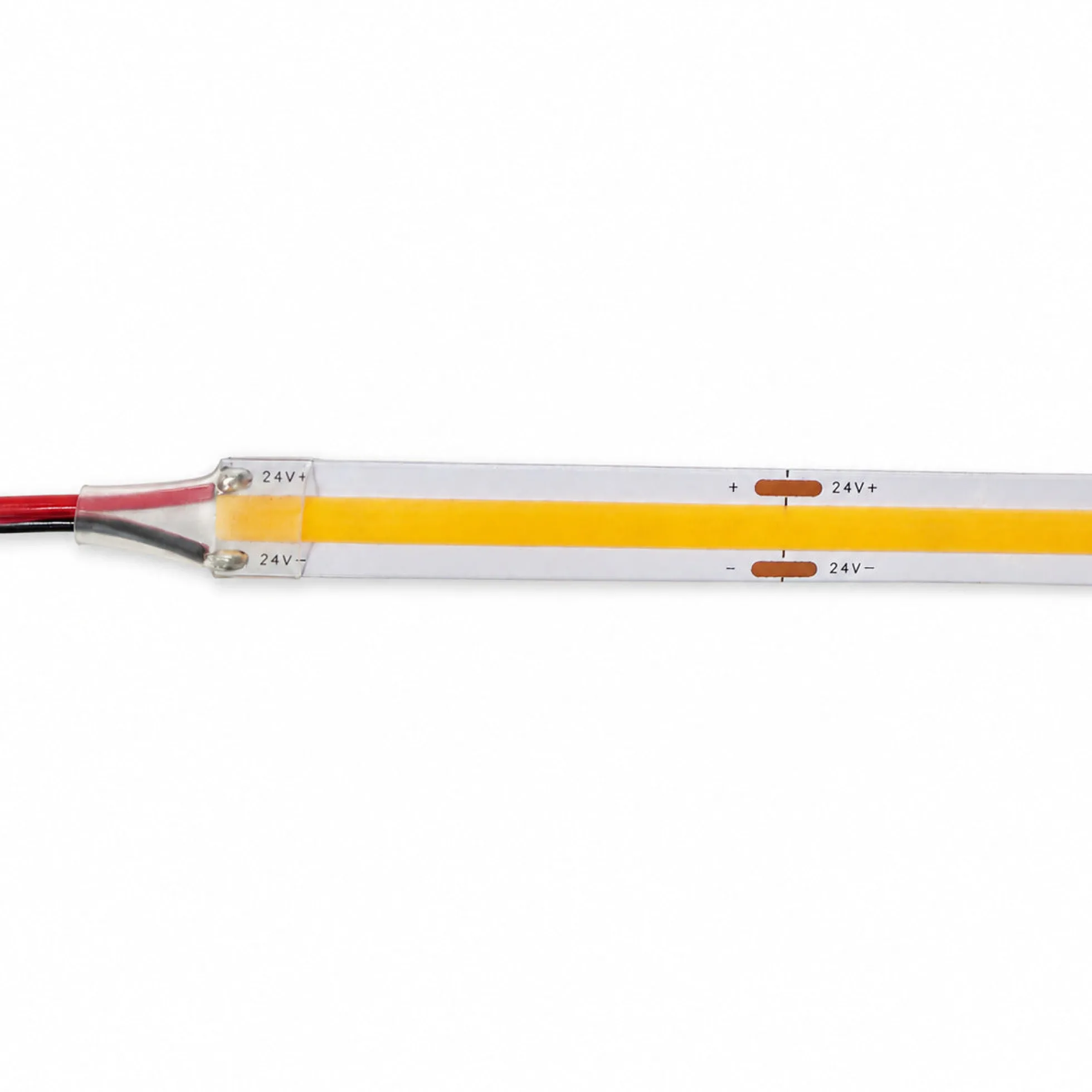 Tira LED COB 24V DC - 12W/m - 10mm - IP20 - Rollo de 10 metros - Corte cada 5cm