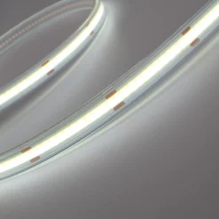 Tira LED COB 24V DC - 12W/m - 10mm - IP67 - Rollo de 5 metros - Corte cada 4cm