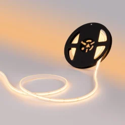 Tira LED COB 24V DC - 12W/m - 10mm - IP67 - Rollo de 5 metros - Corte cada 4cm