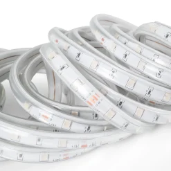 Tira LED solar exterior con mando a distancia - 40W - 10 metros - IP65 - RGB