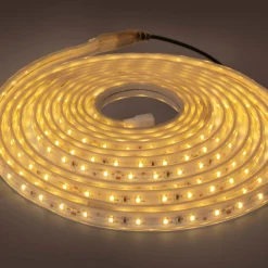 Tira LED solar exterior 18W - 12mm - 5 metros - 2700K - IP65