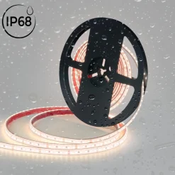 Tira LED 24V DC sumergible - Monocolor - 9.6W/m - 10mm - IP68 - 5 metros - 120ch/m