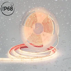 Tira LED 24V DC sumergible - Monocolor - 9.6W/m - 12mm - IP68 - 10 metros - 120ch/m