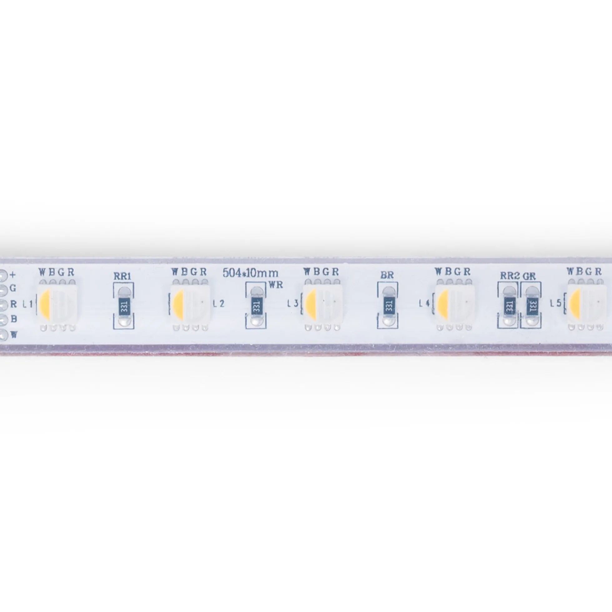 Tira LED 24V DC sumergible - RGBW - 14.4W/m - 12mm - IP68 - 10 metros - 60ch/m
