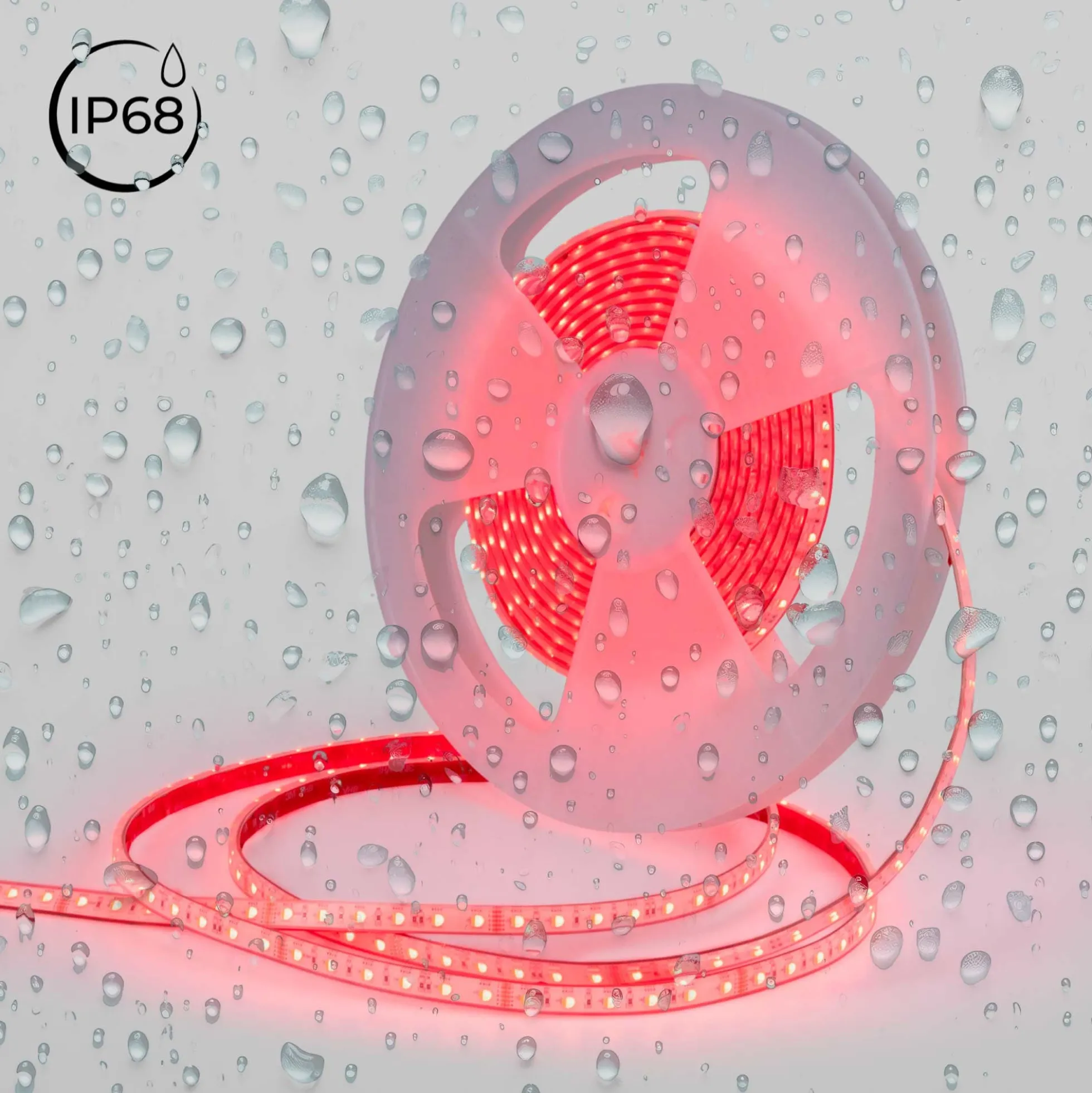 Tira LED 24V DC sumergible - RGBW - 14.4W/m - 12mm - IP68 - 10 metros - 60ch/m