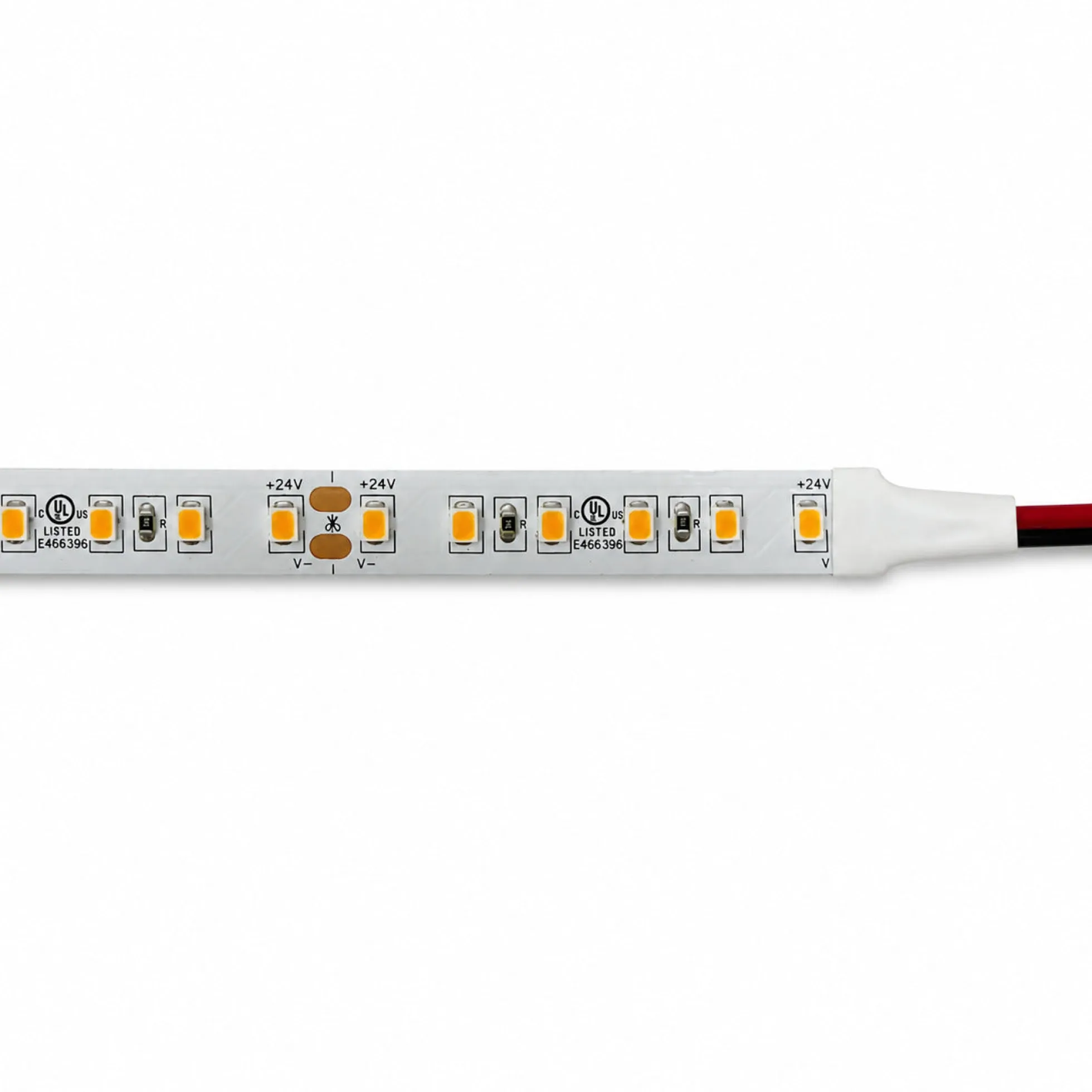 Tira LED 24V DC - 18W/m - Monocolor - 10mm - IP20 - Rollo 5 metros - 120ch/m