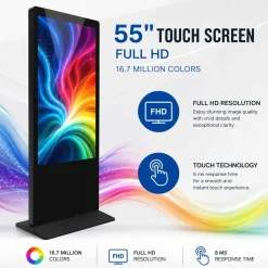 Tótem Publicitario Digital Táctil 55