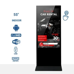 Tótem Publicitario Digital Táctil 55