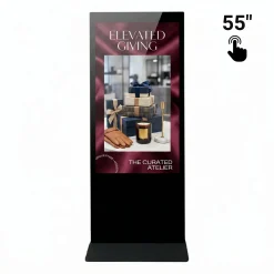 Tótem Publicitario Digital Táctil 55