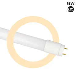 Tubo LED 120cm T8 - 18W - 140 lm/W - Cristal