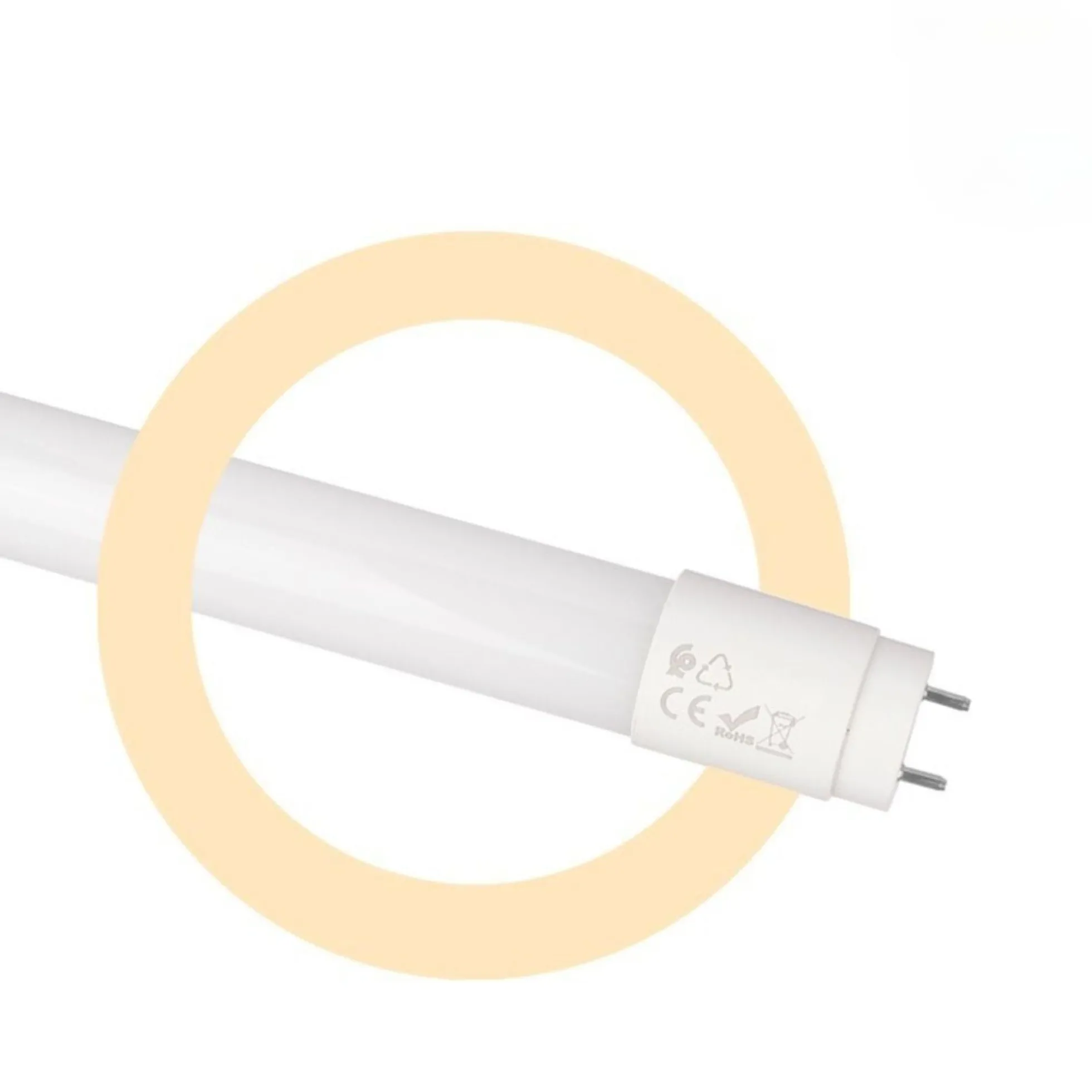 Tubo LED 60cm T8 - 9W -140lm/W - Cristal