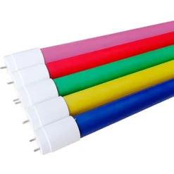 Tubo LED T8 60cm de colores - 9W