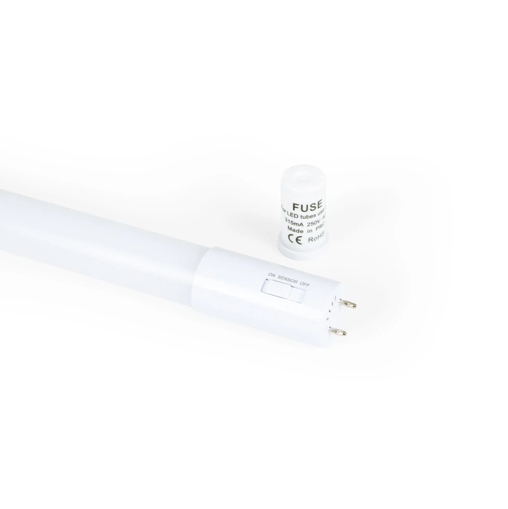 Tubo LED T8 con sensor de movimiento microondas 30-100% - 18W - 120 cm - 6000K