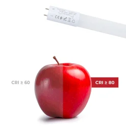 Tubo LED T8 con sensor de movimiento microondas 30-100% - 9W - 60 cm - 6000K