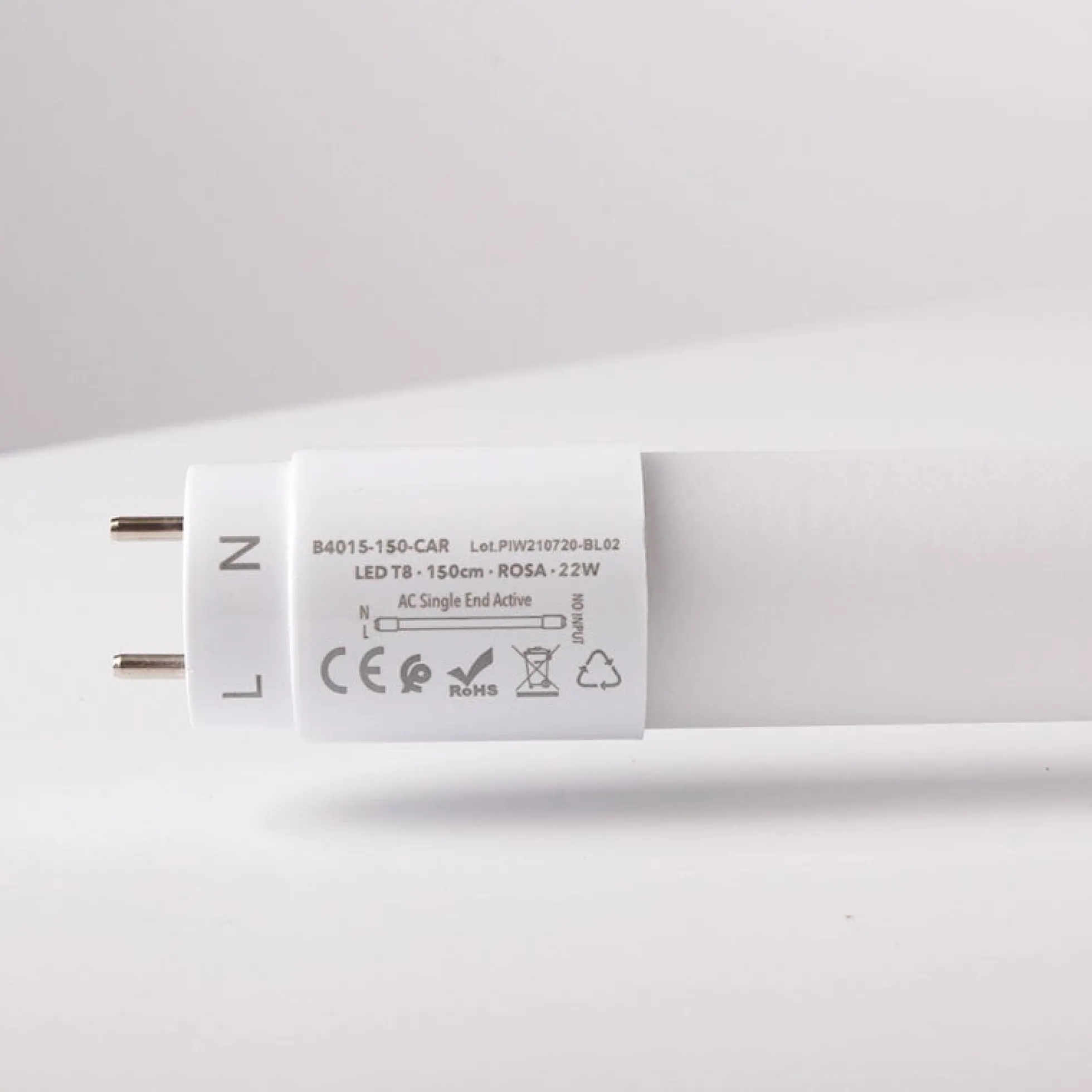 Tubo LED T8 especial carnicerías 150cm 22W
