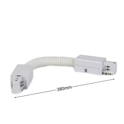 Unión flexible para carril trifásico