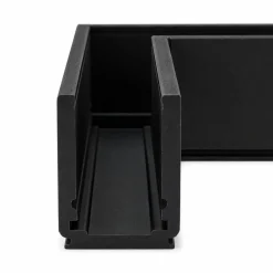 Unión 90 grados horizontal para carril magnético de superficie - 10mm