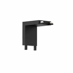 Unión 90 grados vertical para carril magnético de superficie - 26mm