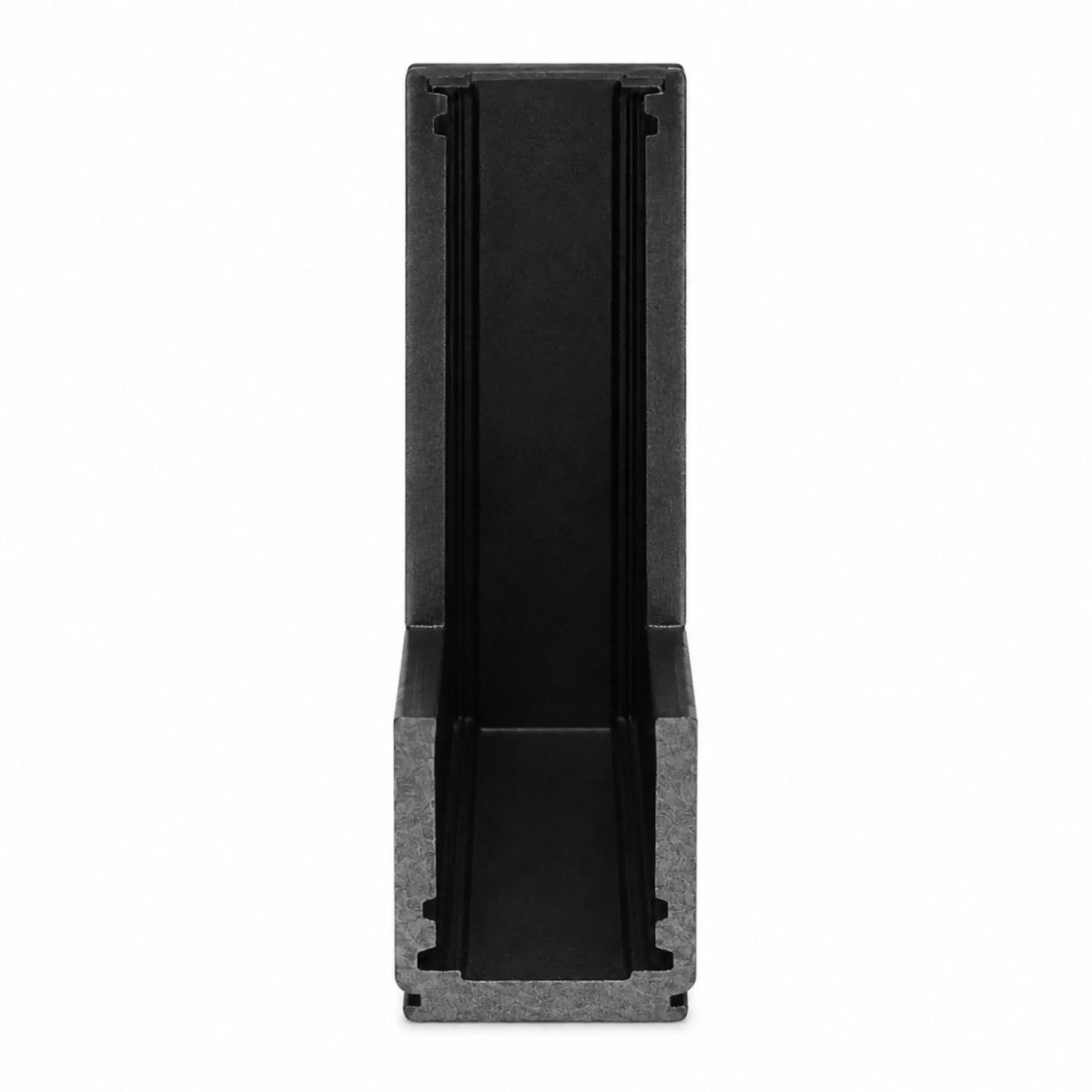 Unión 90 grados vertical para carril magnético de superficie - 10mm