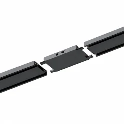 Unión recta para carril magnético de superficie - 26mm