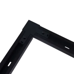 Unión rígida a 90º para carril monofásico de PVC ( Ref.: BTMP)