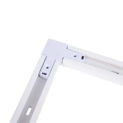 Unión rígida a 90º para carril monofásico de PVC ( Ref.: BTMP)