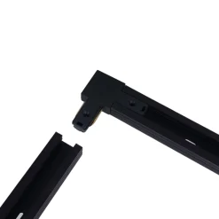 Unión rígida a 90º para carril monofásico de PVC ( Ref.: BTMP)