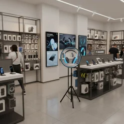 Ventilador holográfico 3D con trípode - Ø 52cm - 72W