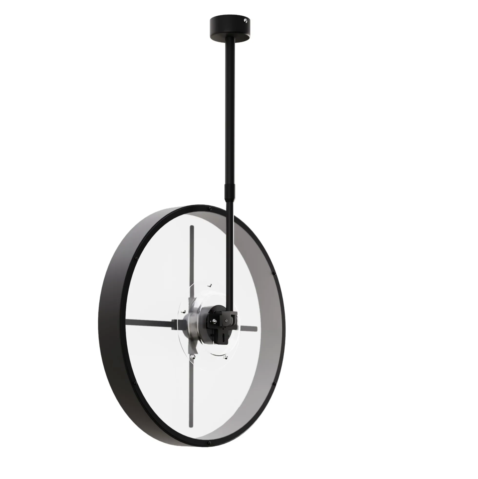 Ventilador holográfico 3D de techo - Soporte regulable - Ø 52cm - 72W