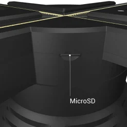 Ventilador holográfico 3D de techo - Soporte regulable - Ø 52cm - 72W